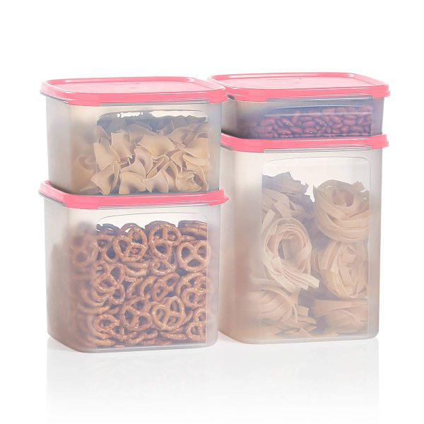 Tupper Ware Tupperware® Modular Mates® 4-Piece Set | Square | Food Storage Containers