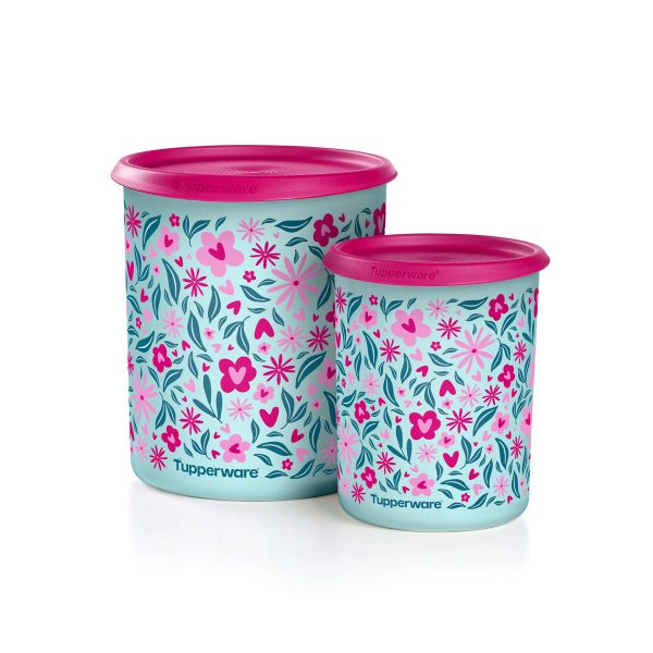 Tupper Ware One Touch® Canisters | 2-piece Set