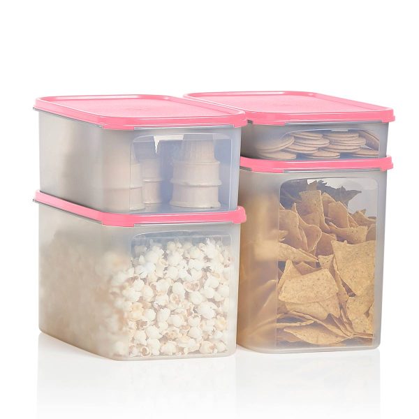 Tupper Ware Tupperware® Modular Mates® 4-Piece Set | Rectangular | Food Storage