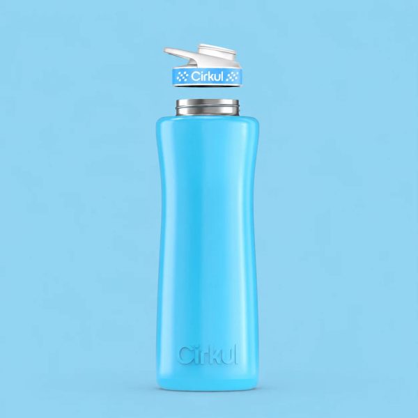 Cirkul 42oz. Stainless Steel Bottle & Comfort Grip Lid