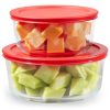 Pyrex Pyrex® Simply Store® 4-piece Round Glass Storage Set