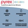 Pyrex Pyrex® Colors Sculpted Tinted 6-piece Mixing Bowl Set