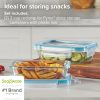 Pyrex Snapware® Total Solution® Pyrex® 4-piece Glass Storage Set with Plastic Lids