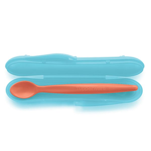 Tupper Ware TupperKids® Feeding Spoon & Case